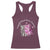 CHD Awareness Racerback Tank Top Congenital Heart Disease Awareness Floral Rib Cage