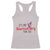 Personalized CHD Awareness Heart Anniversary Racerback Tank Top Custom Text It's My Heartiversary