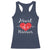 Heart Of A Warrior Racerback Tank Top CHD Awareness Heart