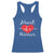 Heart Of A Warrior Racerback Tank Top CHD Awareness Heart