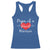 Papa Of A Heart Warrior Racerback Tank Top CHD Awareness Heart