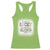 Not Lucky Simply Blessed Racerback Tank Top Blessed Christian Shamrocks St Patricks Day