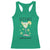 Funny Irish St Patrick's Day Cocktail Racerback Tank Top Let's Get Shamrocked Irish Festival