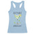 Funny Irish St Patrick's Day Cocktail Racerback Tank Top Let's Get Shamrocked Irish Festival