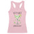 Funny Irish St Patrick's Day Cocktail Racerback Tank Top Let's Get Shamrocked Irish Festival