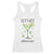 Funny Irish St Patrick's Day Cocktail Racerback Tank Top Let's Get Shamrocked Irish Festival