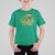 Funny St Patrick's Day Lucky Charm T Shirt For Kid Rainbow Gold Pot Clover