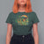 Funny St Patrick's Day Lucky Charm T Shirt For Women Rainbow Gold Pot Clover