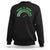 Funny Irish St. Patrick's Day Sweatshirt Drunk-O-Meter Drinking Party Shamrock