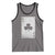 Funny St Patrick's Day Shamrock Clubs Poker Card Tank Top