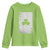 Funny St Patrick's Day Shamrock Clubs Poker Card Youth Sweatshirt