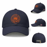 May The Bridges I Burn Light My Way Baseball Cap Gothic Skull