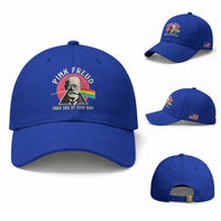 Pink Freud Dark Side Of Your Mom Baseball Cap Psychoanalysis Joke