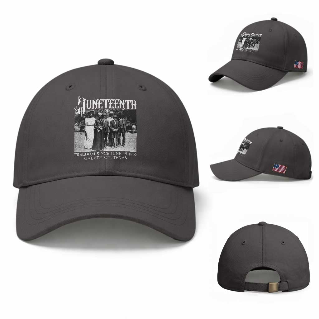 History Of Juneteenth Baseball Cap Freedom Since June 19 Galveston Texas