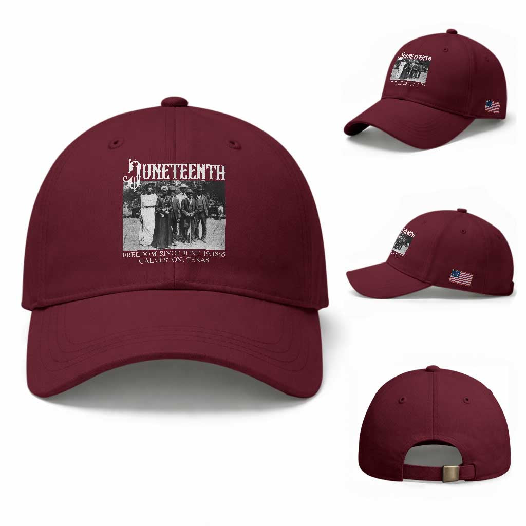 History Of Juneteenth Baseball Cap Freedom Since June 19 Galveston Texas