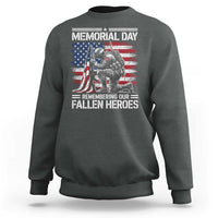 Memorial Day Sweatshirt Remembering Our Fallen Heroes Veteran Day American Flag