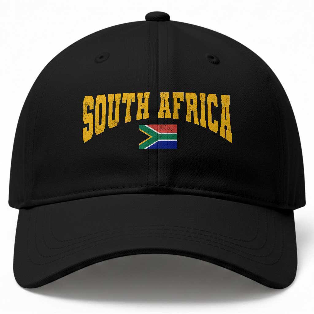 South Africa Sports Throwback Baseball Cap Vintage South African Flag