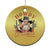 Funny Western Xmas Christmas Ornament Howdy Christmas Retro Cowboy Santa Country - Wonder Print Shop