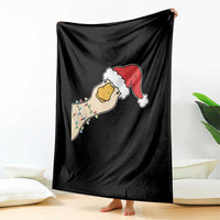 Funny Christmas Silly Goose Festive Holiday Throw Blanket - Wonder Print Shop
