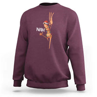 Funny Marcus The Worm Christmas Nah Sweatshirt - Wonder Print Shop