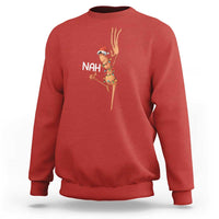 Funny Marcus The Worm Christmas Nah Sweatshirt - Wonder Print Shop