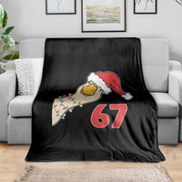 Funny Christmas Silly Goose 67 Meme Festive Holiday Throw Blanket - Wonder Print Shop