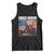 Funny George Washington Tank Top Booze Cruise Political Party Vintage American Flag