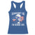 Funny George Washington Racerback Tank Top Handsome No I'm George-ous 4th Of July American Flag