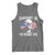 Funny George Washington Tank Top Handsome No I'm George-ous 4th Of July American Flag