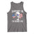 Funny George Washington Tank Top Handsome No I'm George-ous 4th Of July American Flag