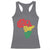 Black History Is American History Racerback Tank Top Vintage Africa Map