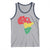 Black History Is American History Tank Top Vintage Africa Map