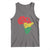 Black History Is American History Tank Top Vintage Africa Map