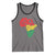 Black History Is American History Tank Top Vintage Africa Map