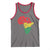 Black History Is American History Tank Top Vintage Africa Map