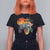 Africa Roots T Shirt For Women My Roots Africa Map Black History Elephant