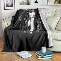 Jesus Arrested Parody Throw Blanket Funny Immigrant Rights Political Protest