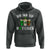 Funny St Patrick's Day Irish Beer Drinking Hoodie Drink Up Bitches Ireland Flag