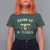 Funny St Patrick's Day Irish Beer Drinking T Shirt For Women Drink Up Bitches Ireland Flag