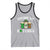 Funny St Patrick's Day Irish Beer Drinking Tank Top Drink Up Bitches Ireland Flag