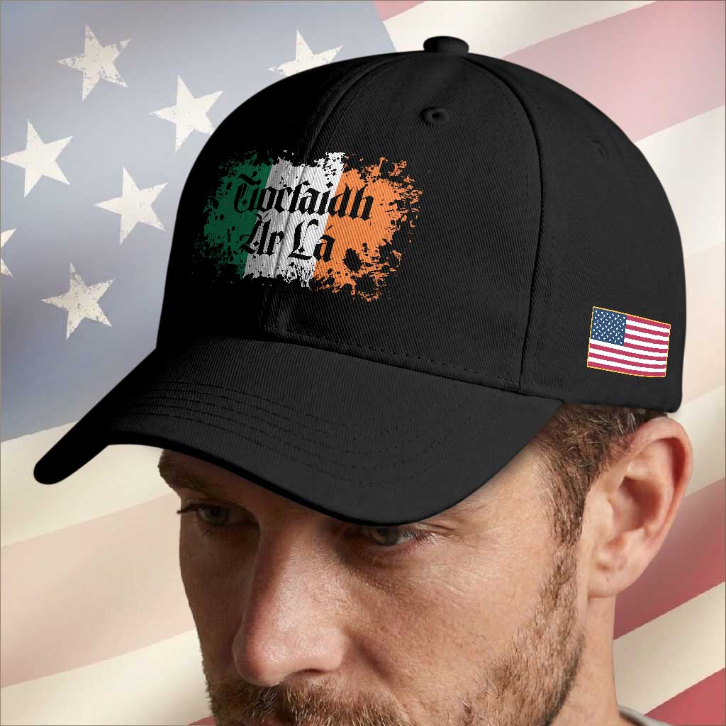 Tiocfaidh Ar La Baseball Cap Vintage Irish Ireland Flag