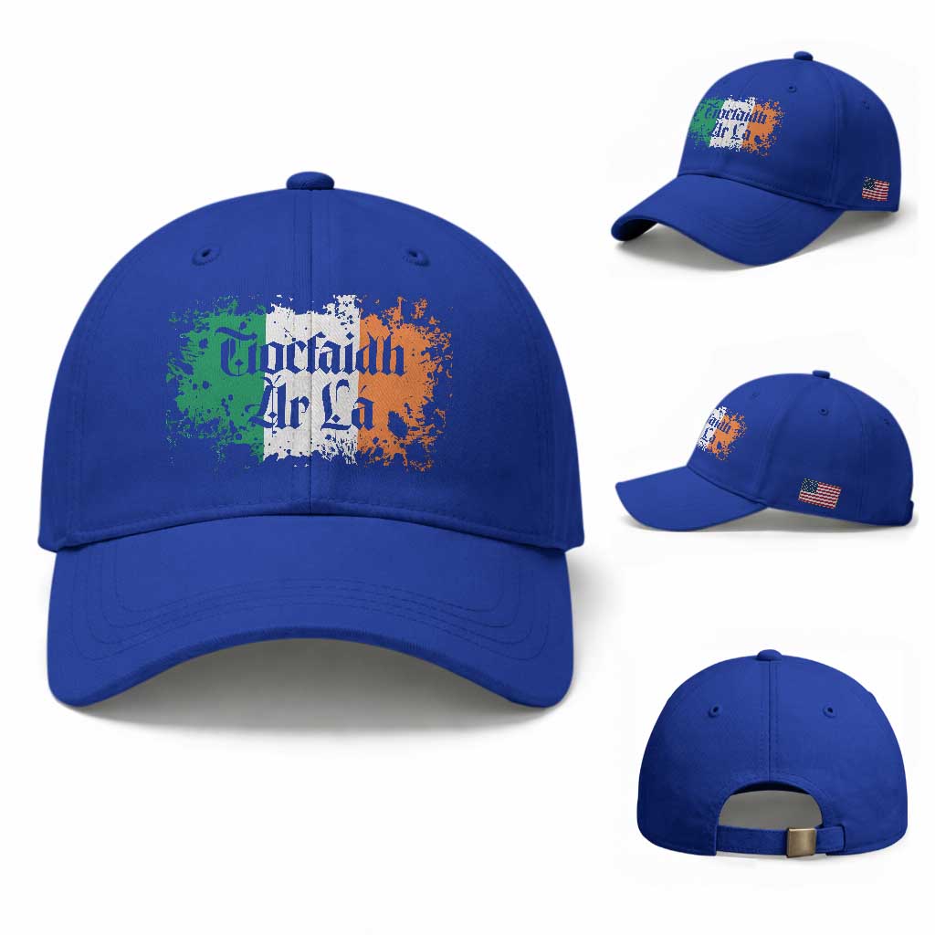 Tiocfaidh Ar La Baseball Cap Vintage Irish Ireland Flag