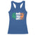 Tiocfaidh Ar La Racerback Tank Top Vintage Irish Ireland Flag