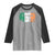 Tiocfaidh Ar La Raglan Shirt Vintage Irish Ireland Flag