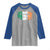 Tiocfaidh Ar La Raglan Shirt Vintage Irish Ireland Flag