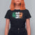 Tiocfaidh Ar La T Shirt For Women Vintage Irish Ireland Flag