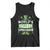 Funny World's Tallest Leprechaun St Patrick's Day Tank Top Shamrock