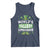 Funny World's Tallest Leprechaun St Patrick's Day Tank Top Shamrock