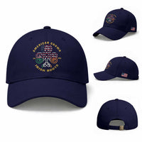 American Grown With Irish Roots Baseball Cap Irish American Shamrock