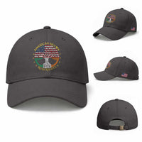 American Grown With Irish Roots Baseball Cap Irish American Tree
